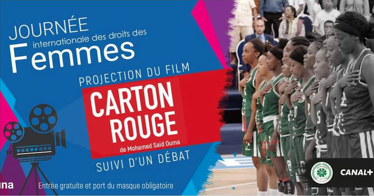 Journée de la femme CCAC Mavouna projette carton rouge
